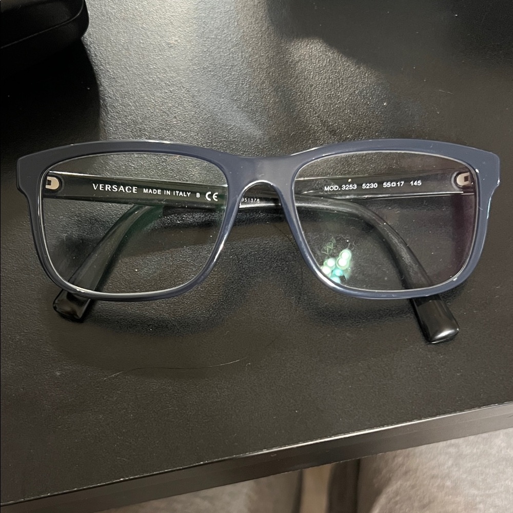 Versace Dark Blue Men's Eyewear